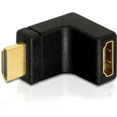 Delock Adapter AV Delock HDMI - HDMI czarny (65072)