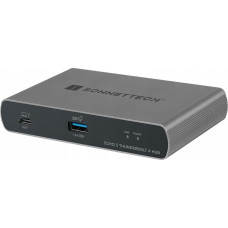 Sonnet Echo 5 Thunderbolt 4 Hub (silber/schwarz)