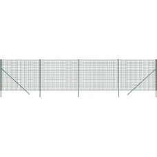 Vidaxl Ogrodzenie ze zgrzewanej siatki, zielone, 1,6x10 m