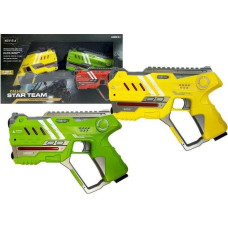 Leantoys Zestaw Pistoletów Laser Tag 4 drużyny 2 kolory