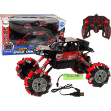 Leantoys Auto Zdalnie Sterowane 1:14 Czerwone Duże LEAN Toys