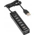 UGO HUB USB uGo 7x USB-A 2.0 (UHU-1009)