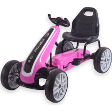 Milly Mally Milly Mally Gokart na pedały Power Pink