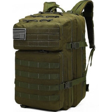 Leantoys Plecak turystyczny LeanToys Plecak Militarny Wojskowy Taktyczny Khaki 40-60L