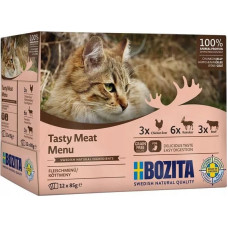 Bozita Bozita Cat Multibox z mięsem w galaretce saszetki 12x85g