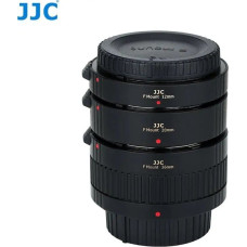 JJC Konwerter JJC Zestaw pierścieni pośrednich macro JJC AET II do Nikon z przeniesieniem automatyki