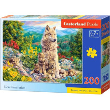 Castorland Puzzle 200 New Generation CASTOR