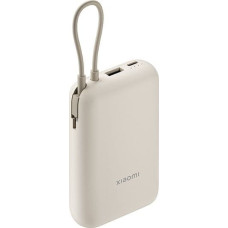 Xiaomi Powerbank Xiaomi 10000mAh (Zintegrowany kabel) (Tan)