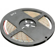 GTV Taśma LED GTV Taśma Flash 2835, 300 LED ciepły biały, 33W, bez żelu 8mm, Rolka 5m, 12V