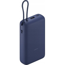 Xiaomi Xiaomi 33W Power Bank (Integrated Cable) | 20000 mAh | USB-C/USB-C cable/USB-A | Blue