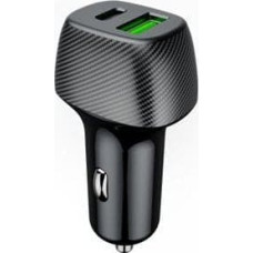 Estuff Ładowarka eStuff Car Charger PD 20W + 18W