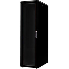 Roline Szafa Roline ROLINE Netzwerkschrank Pro 48,26cm 19Zoll 47 HE 600x1000 BxT Glast�r schwarz