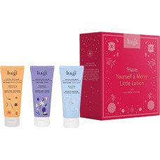 Hagi Have Yourself a Merry Little Lotion zestaw naturalnych balsamów do ciała 3x75ml