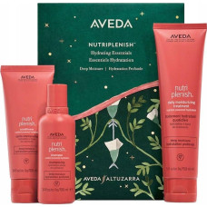 Noname AVEDA_SET Nutriplenish Hydrating Essentials Deep Moisture Shampoo szampon nawilżający do włosów 100ml + Deep Moisture Conditioner odżywka nawilżająca do włosów 100ml +  odżywka do włosów bez spłukiwania 150ml