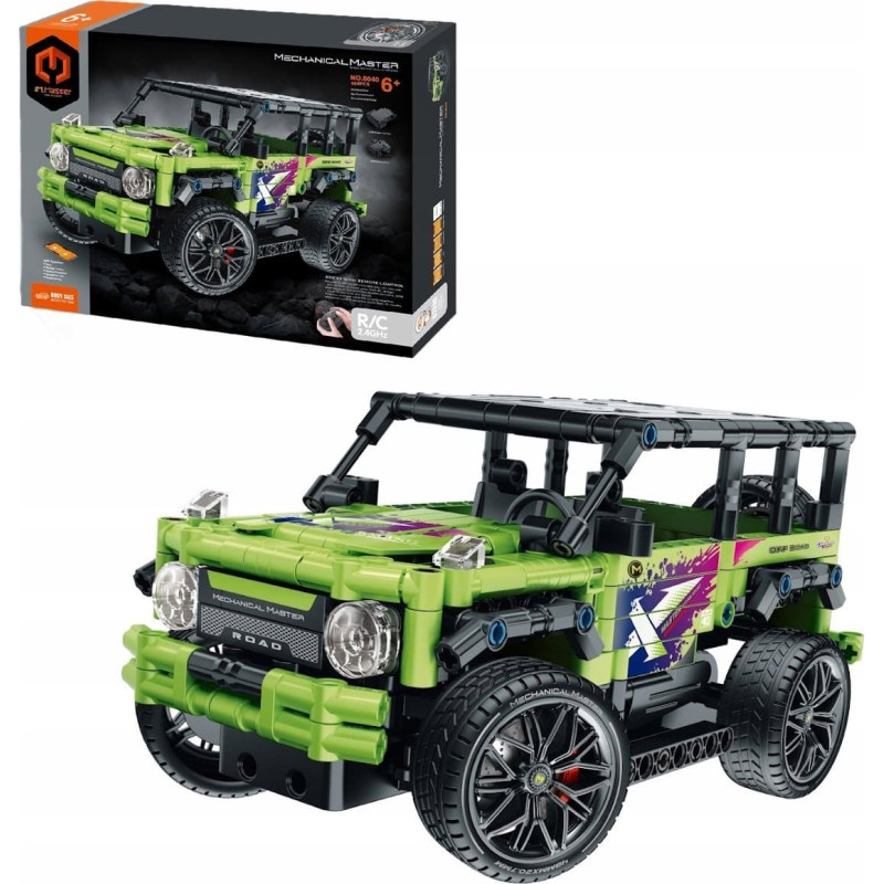 Pan I Pani Gadżet IM.MASTER klocki RC jeep lime 484el 8040 40608