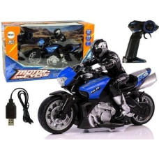 Leantoys Motor sportowy R/C 2.4G 1:10 niebieski