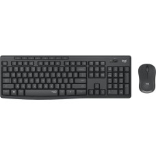 Logitech Klawiatura + mysz Logitech Desktop Logitech MK295 WL Combo Graphite RUS