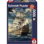 Schmidt Spiele Schmidt Puzzle Statek wypłynął! - 58153 / 1000 części - 58153