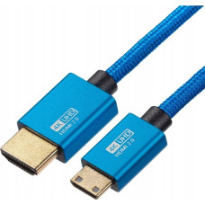 Unibos Kabel UNIBOS Kabel wideo Mathorn MVC-80AC HDMI - HDMI Mini C 2.0 4K 60Hz 18Gbps 80cm