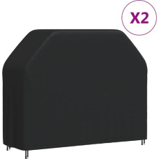 Vidaxl Pokrowce na grill ogrodowy, 2 szt., 162x61x122 cm, Oxford 420D Lumarko!