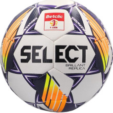 Select Piłka nożna Select Brillant Replica DB Betclic 1 Liga v24 biało-pomarańczowo-fioletowa 18766 4