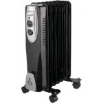 Exquisit Grzejnik Exquisit Gutfels Oil radiator HR32007 (black/grey, 2,000 watts)