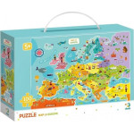 Dodo Puzzle 100 Mapa Europy