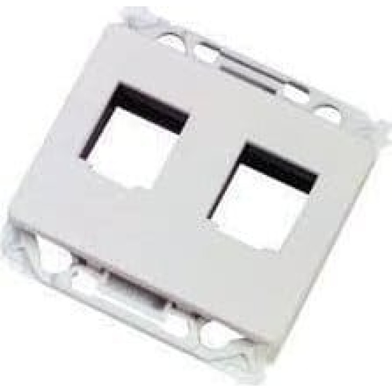 Lanview Wall plate 2 x keystone for