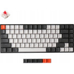 Keychron - K2 (Hot-swappable) Wireless Mechanical Keyboard v2 Białe Red