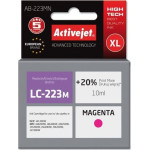 Activejet Tusz Activejet Tusz Activejet AB-223MN (zamiennik Brother LC223M Supreme 10 ml czerwony)