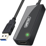 Unitek Adapter USB Unitek USB - HDMI Czarny  (Y3702)