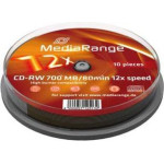 Mediarange DVD-RW 700 MB 12x 10 sztuk (MR235)