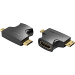 Vention Adapter AV Vention Adapter 2w1 HDMI - Micro/Mini HDMI Vention AGFB0 (czarny)