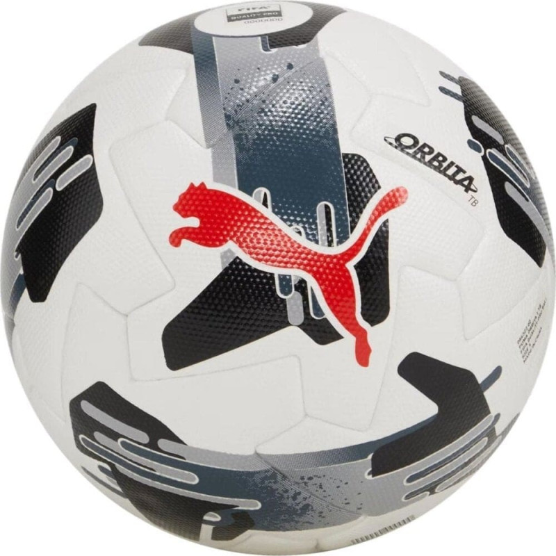 Puma Piłka nożna Puma Orbita 1 TB FIFA Quality Pro biało-szara 84322 02 5