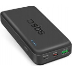 Sbs Mobile Powerbank SBS TTBB20000PD20K 20000 mAh 20W PD USB-C, USB-A, Micro-USB - czarny