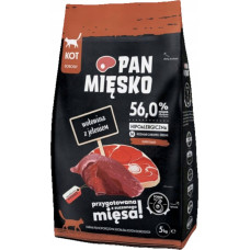 Pan Mięsko Karma sucha dla kota Wołowina z jeleniem (dorosły) chrupki M 5kg