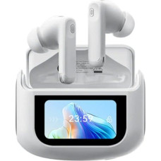 . Blackview Słuchawka bluetooth AirBuds 12 TWS BT 5.4 LCD BIAŁY 400mAh