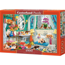 Castorland Puzzle Crazy Pet Bath 1500 elementów