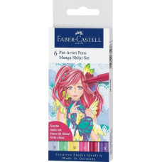 Faber-Castell Pisaki Pitt Artist Pen Manga Shojo 6szt