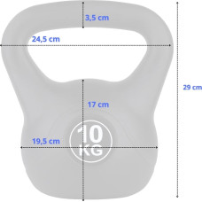 Funfit Kettlebell do ćwiczeń FUNFIT GYM&FITNESS 10 kg