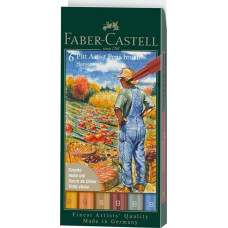 Faber-Castell Pisaki Pitt Artist Pen B 6szt