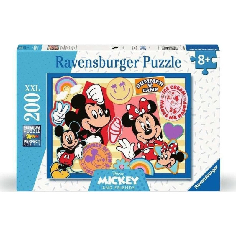 Ravensburger Puzzle XXL 200 Mickey and Minnie