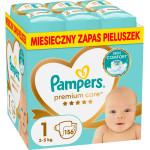 Pampers Premium Care Pieluszki, rozmiar 1, 2-5 kg, 156 szt.