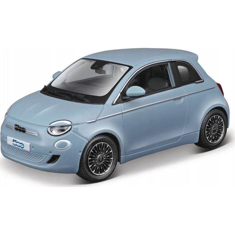 Bburago BBU 1:24 Fiat 500E 2023 met.blue 21110BU 16709