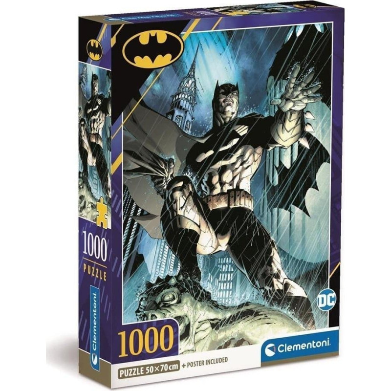 Clementoni CLE puzzle 1000 Compact Batman 39714