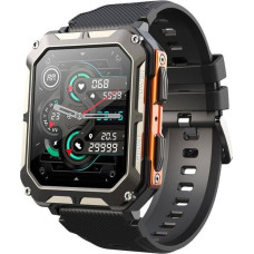 Rubicon Smartwatch Rubicon SmartWatch Rubicon RNCF27 czarny silikon BT Call rozmowy .