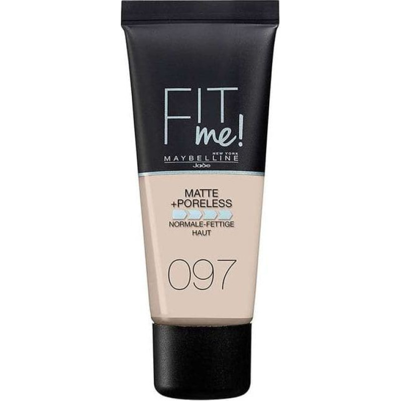 Maybelline Podkład do twarzy Fit Me Matte&Poreless Foundation 97 Natural Porcelain 30ml