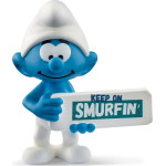 Schleich Figurka Schleich Schleich Smurfs Smerf z napisem 20843