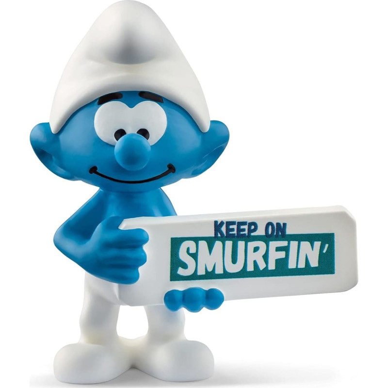 Schleich Figurka Schleich Schleich Smurfs Smerf z napisem 20843