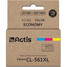 Actis KC-561 Tusz (zamiennik Canon CL-561XL; Supreme; 18 ml; błękitny, purpurowy, żółty). Drukuje więcej o 60% względem OEM.